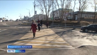 В краевой столице установили новые светофоры