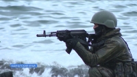 Морские пехотинцы «высадились» на камчатский берег
