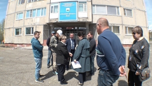 Фасад 42 - ой школы Петропавловска отремонтируют