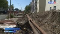 Ремонт дороги на Савченко